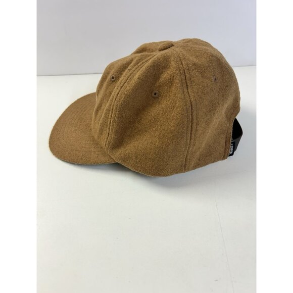 Vans Clark Unstructured Hat Wool Blend Adjustable Tan Camel Embroidered Cap - Picture 3 of 10
